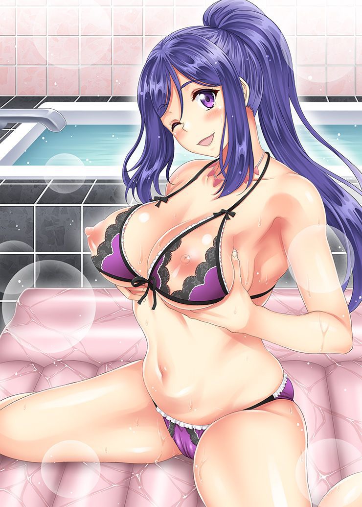 Erotic image of a girl who is taking a bath who wants to have dense sex as it is [35 pieces] 24