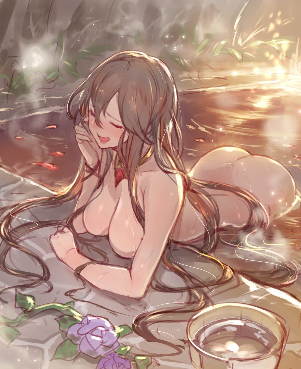 Erotic image of a girl who is taking a bath who wants to have dense sex as it is [35 pieces] 5