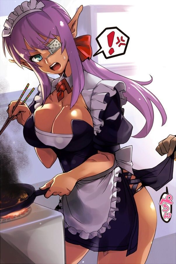 【Secondary】Horny image of cute girl with maid's mechasiko 12