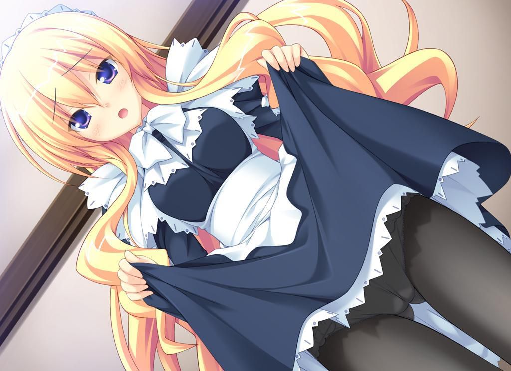 【Secondary】Horny image of cute girl with maid's mechasiko 4