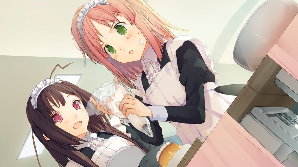 【Secondary】Horny image of cute girl with maid's mechasiko 9