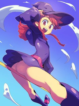 Sle that randomly pastes erotic images of Little Witch Academia 14