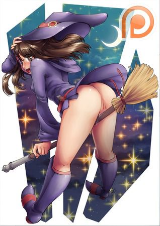 Sle that randomly pastes erotic images of Little Witch Academia 4