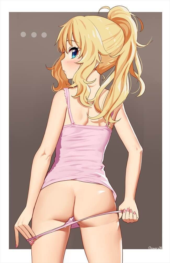 Erotic anime summary Beautiful girls and beautiful girls of beautiful buttocks who were involuntarily slimy [40 pieces] 28