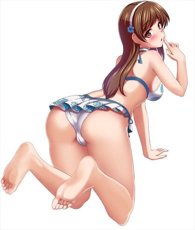 Erotic anime summary Beautiful girls and beautiful girls of beautiful buttocks who were involuntarily slimy [40 pieces] 41