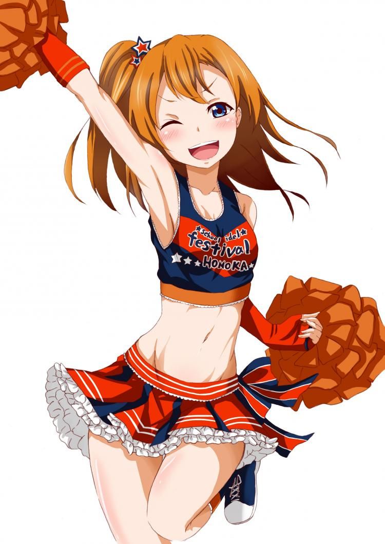 【Erotic Image】Love Live! Honoka Takasaka and a cartoon-like H make you want to pull out Nuki secondary erotic images 6