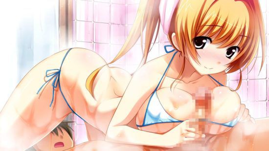 Erotic anime summary Beautiful girls trying to ejaculate with a pair of girls [secondary erotic] 19