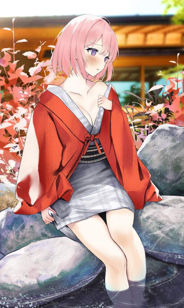 Images of Japanese clothes and yukata that seem to be using as wallpaper for smartphones 19