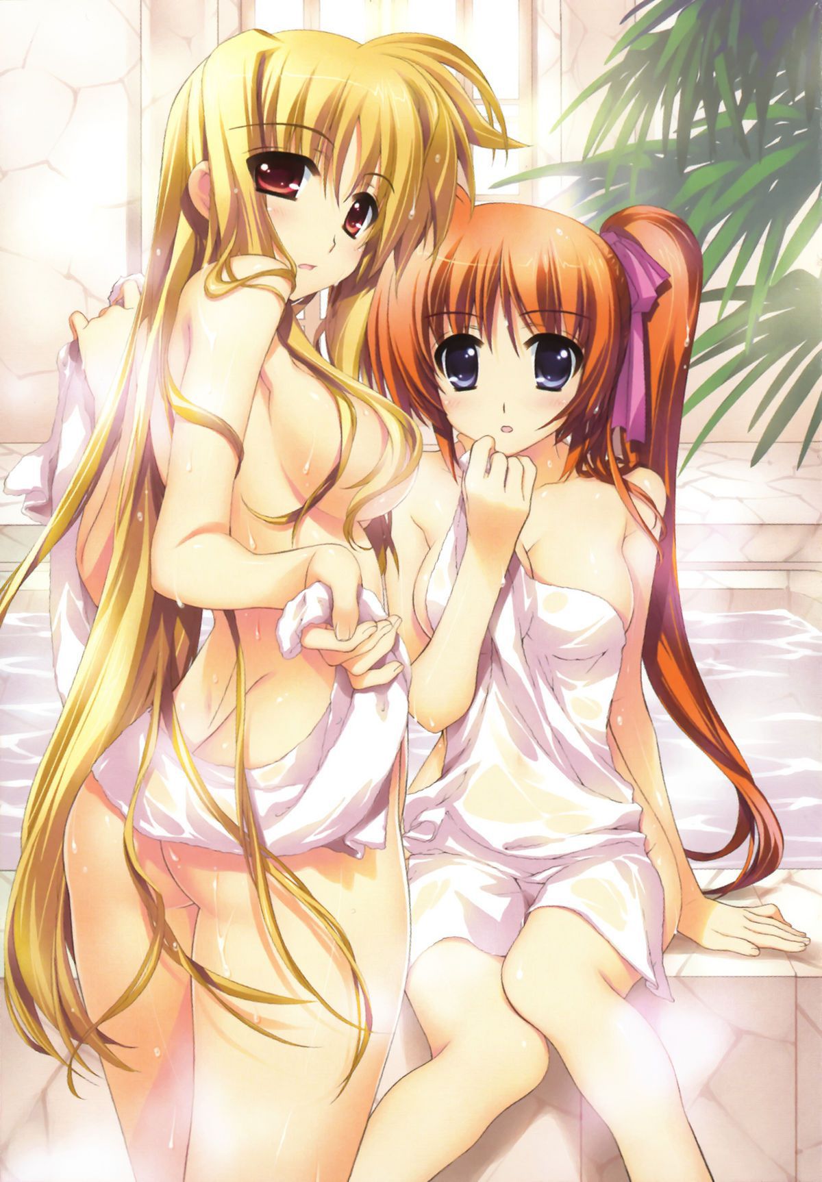 It is a bath! Two-dimensional erotic image that you can syfashi while looking at a cute girl who is naked 21