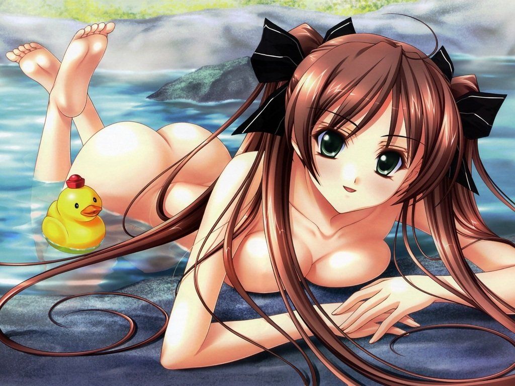 It is a bath! Two-dimensional erotic image that you can syfashi while looking at a cute girl who is naked 43