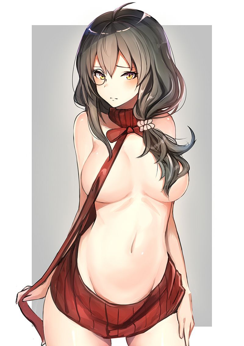 Erotic anime summary: Dingy nature do strike beautiful girls wearing sweaters naked [secondary erotic] 14