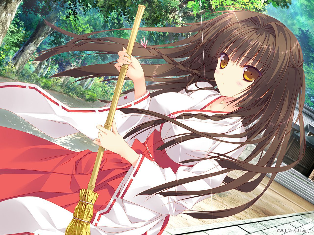 Erotic image that understands the charm of the shrine maiden 11