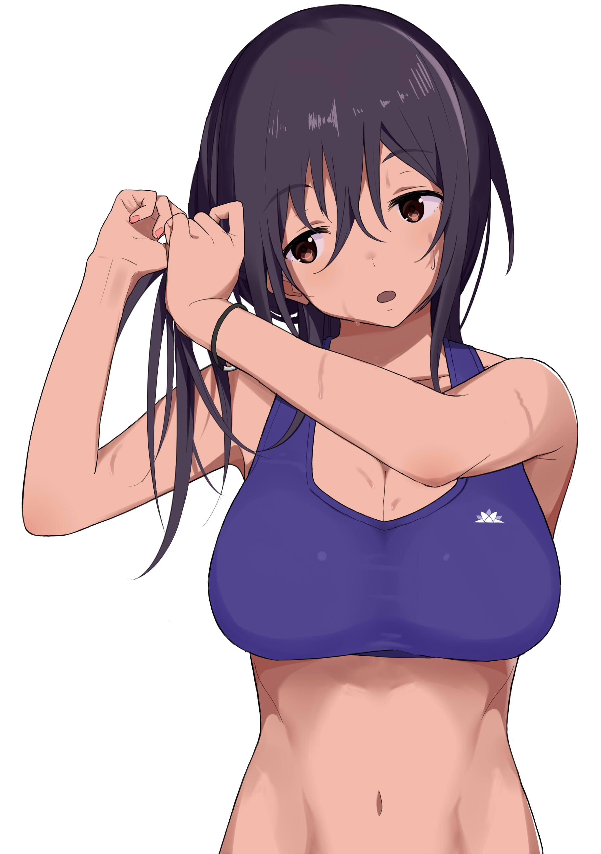 【Secondary】Erotic image of "sports bra" for daughter and athletic girl just before the growth period 25