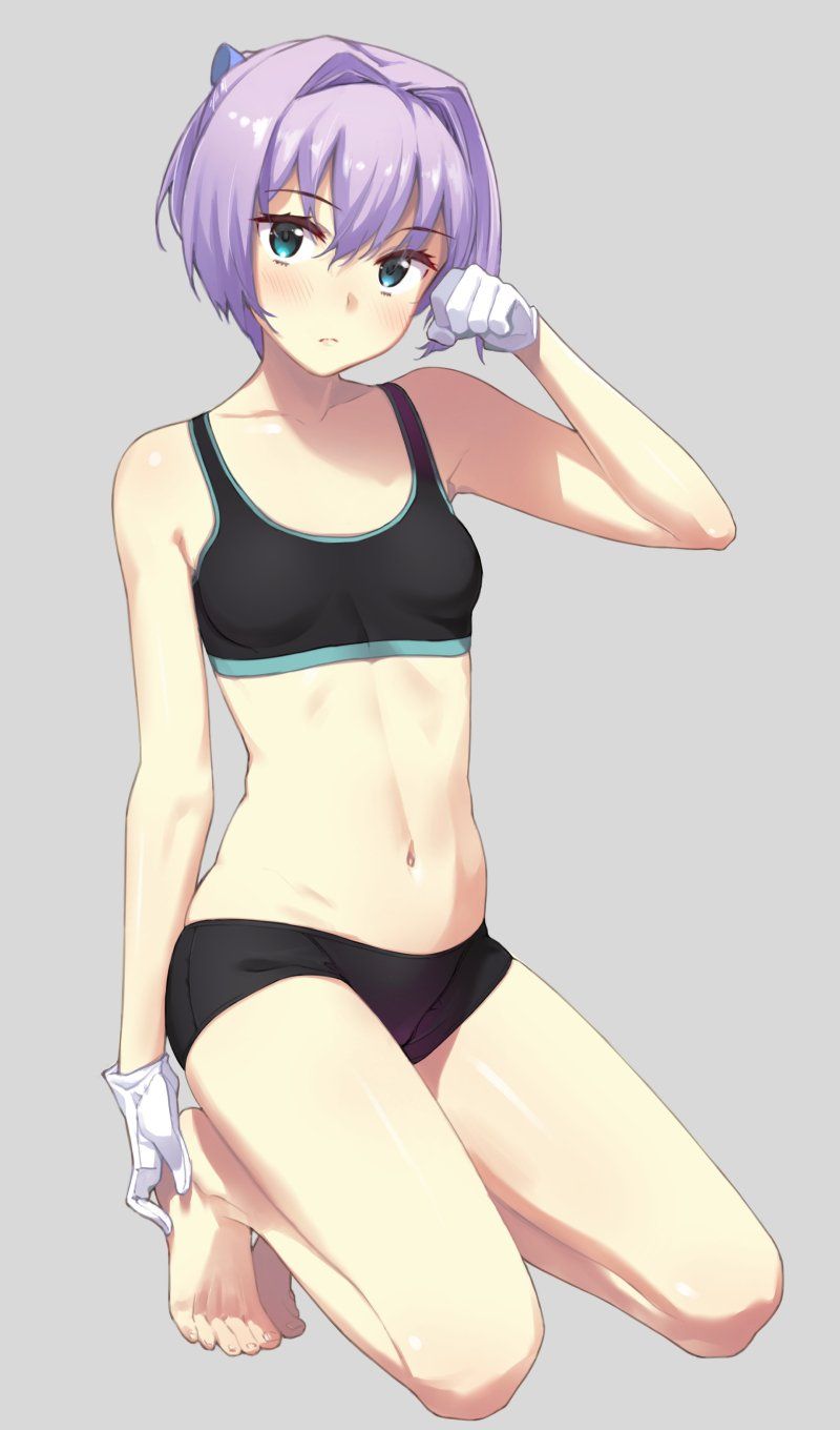 【Secondary】Erotic image of "sports bra" for daughter and athletic girl just before the growth period 34