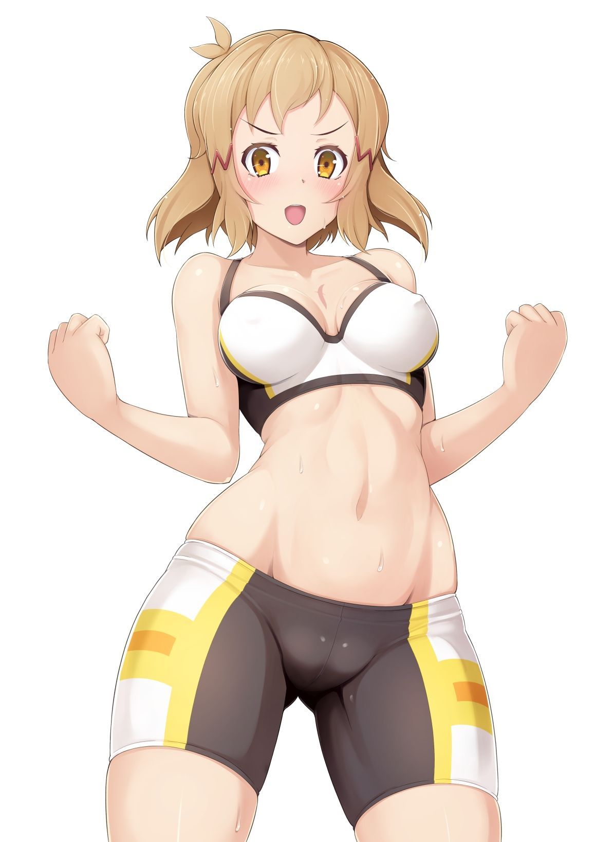 【Secondary】Erotic image of "sports bra" for daughter and athletic girl just before the growth period 41