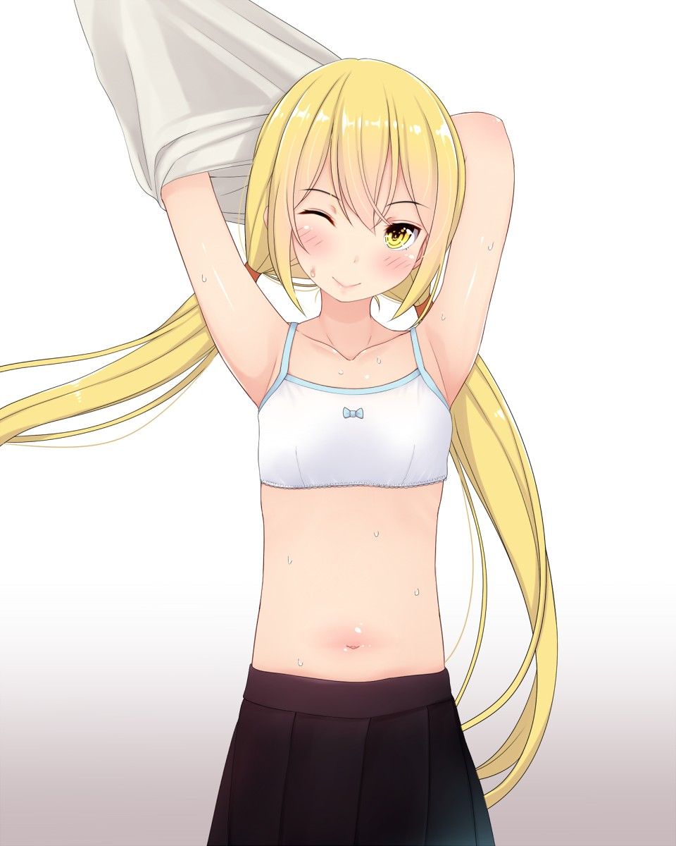 【Secondary】Erotic image of "sports bra" for daughter and athletic girl just before the growth period 42