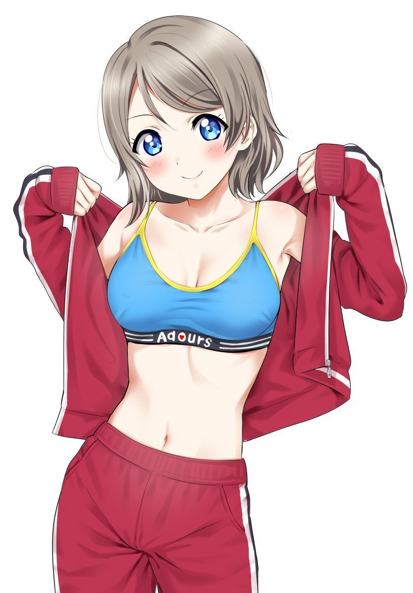 【Secondary】Erotic image of "sports bra" for daughter and athletic girl just before the growth period 64