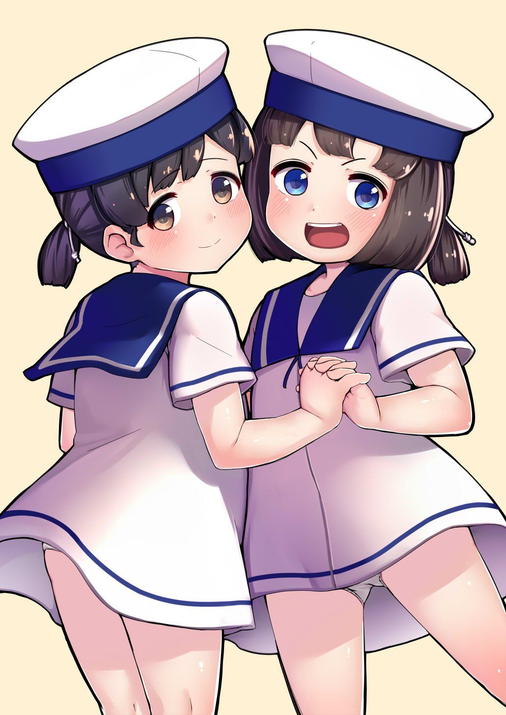 [Sun Peng-chan (ship this)] secondary erotic image of a cute Day swing of Sailor Dress in the Lollipedo sea defense ship of the fleet collection 11