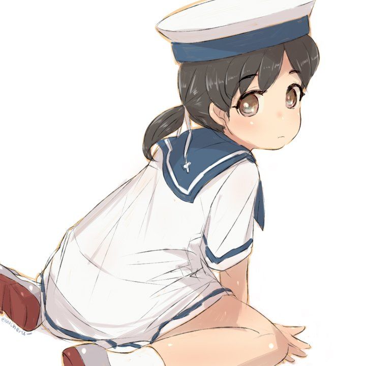 [Sun Peng-chan (ship this)] secondary erotic image of a cute Day swing of Sailor Dress in the Lollipedo sea defense ship of the fleet collection 2