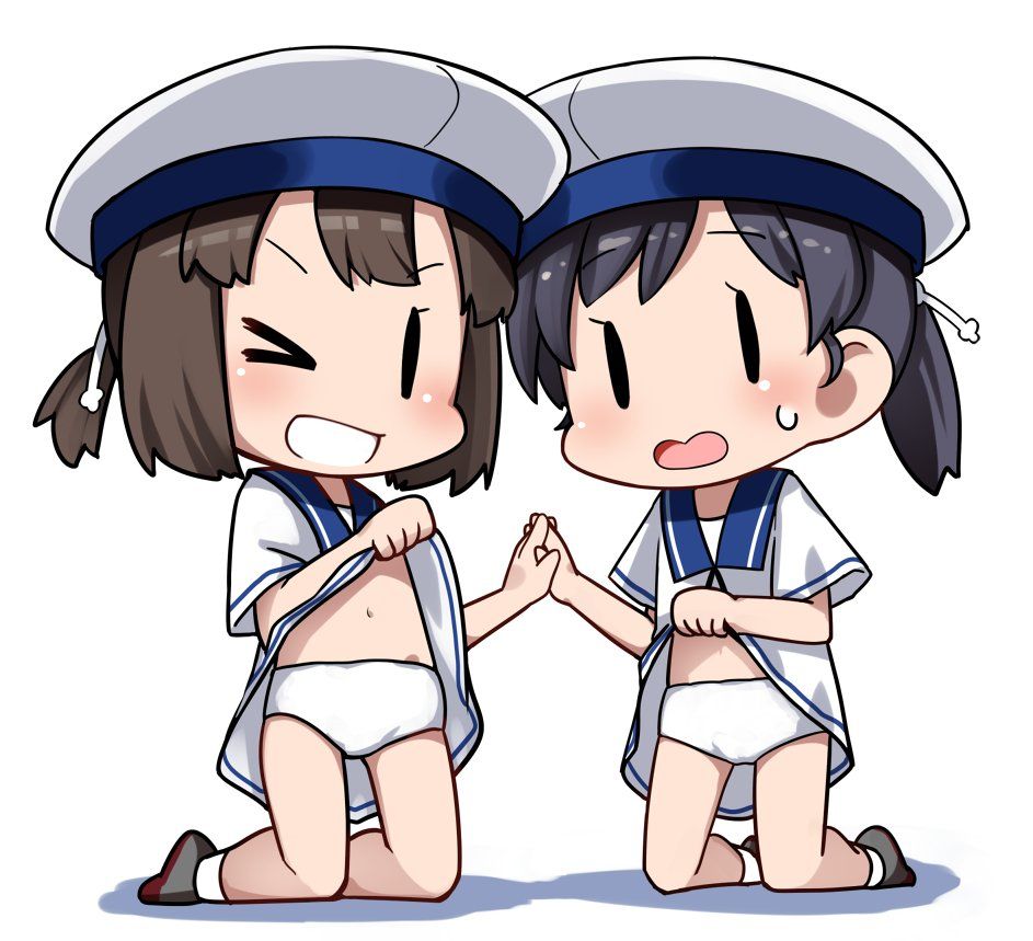 [Sun Peng-chan (ship this)] secondary erotic image of a cute Day swing of Sailor Dress in the Lollipedo sea defense ship of the fleet collection 6