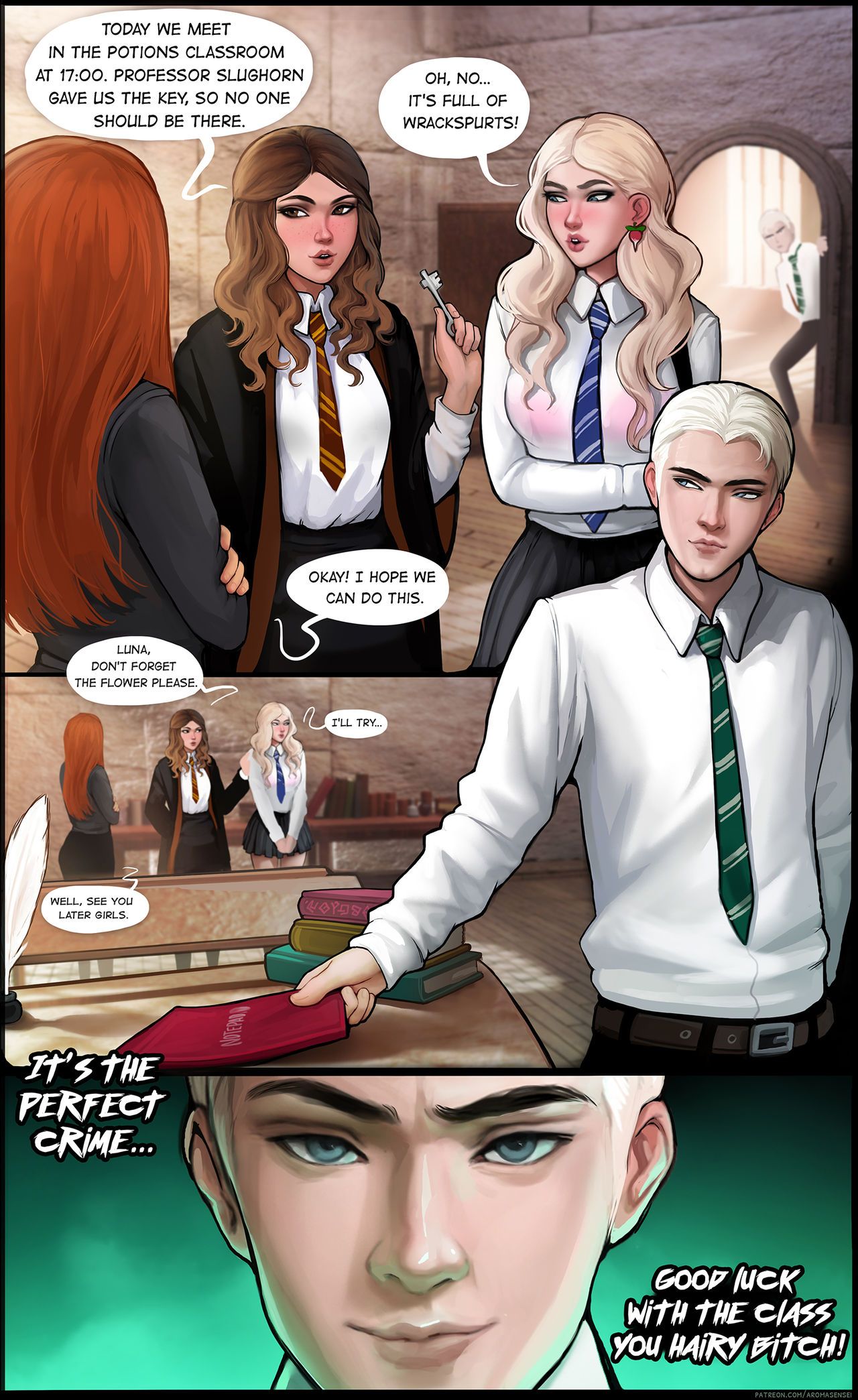 [Aroma Sensei] Extra Lesson (Harry Potter) [ongoing] English 8