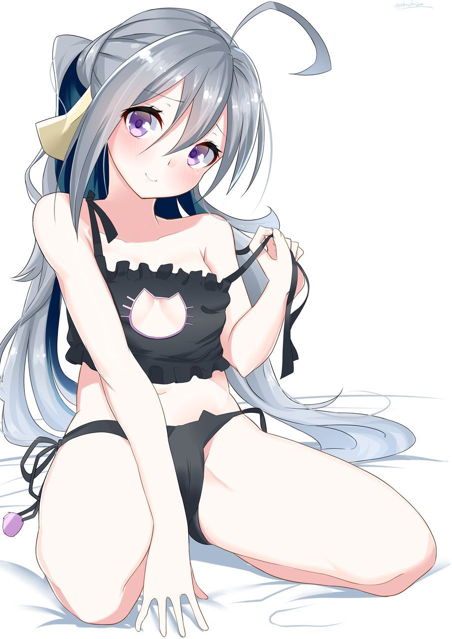 【Secondary】Erotic image of delicate "cat lingerie" that is cute but asked if it is erotic 69