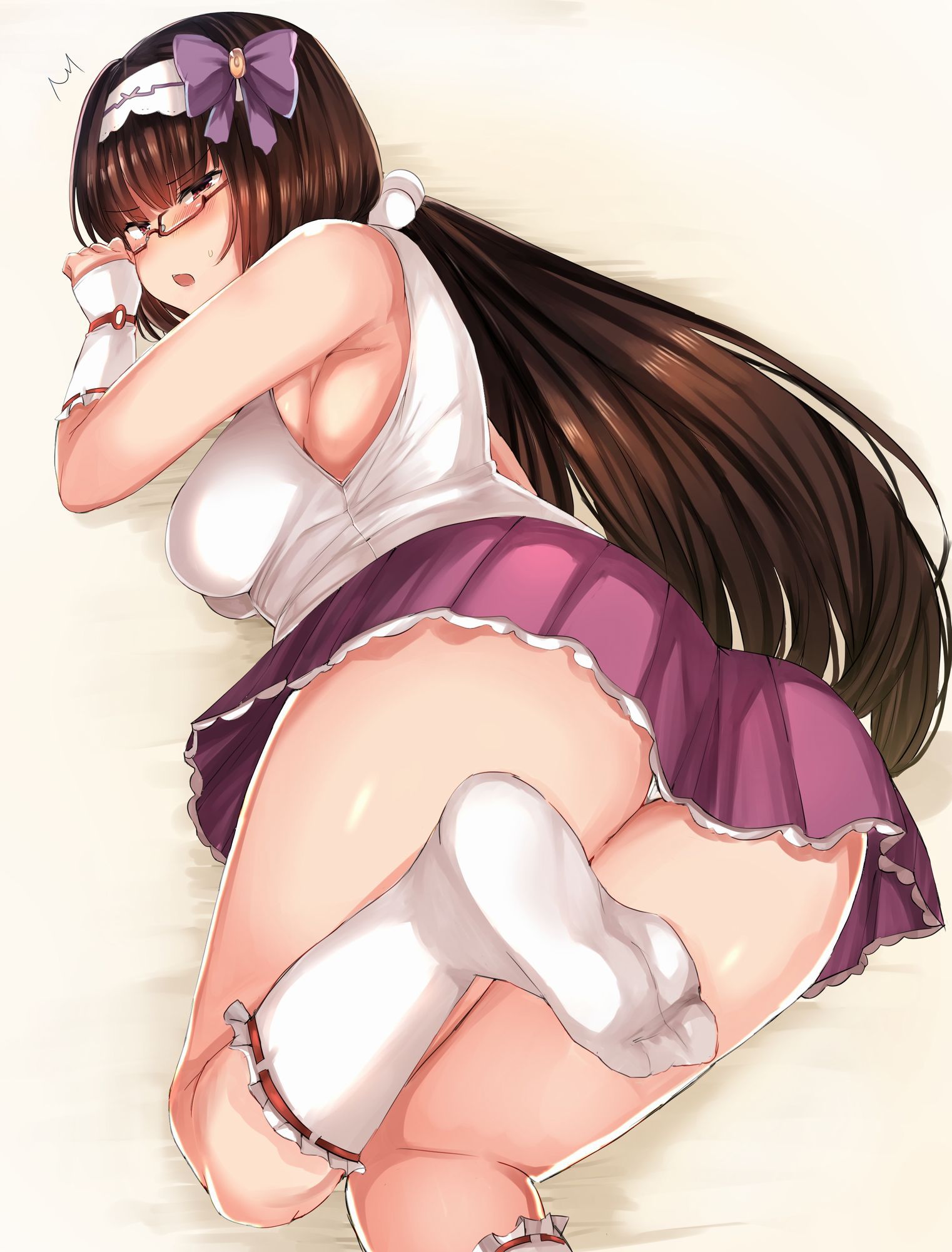 Secondary erotic erotic image of a girl who is lewd development panchira of royal road [30 pieces] 17