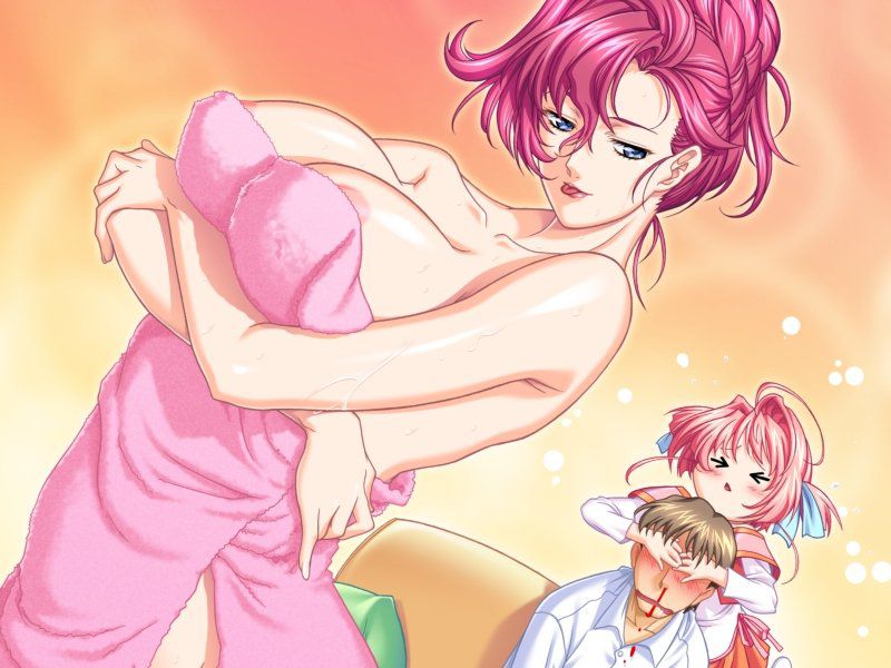 Please erotic image that pink hair will come off! 17