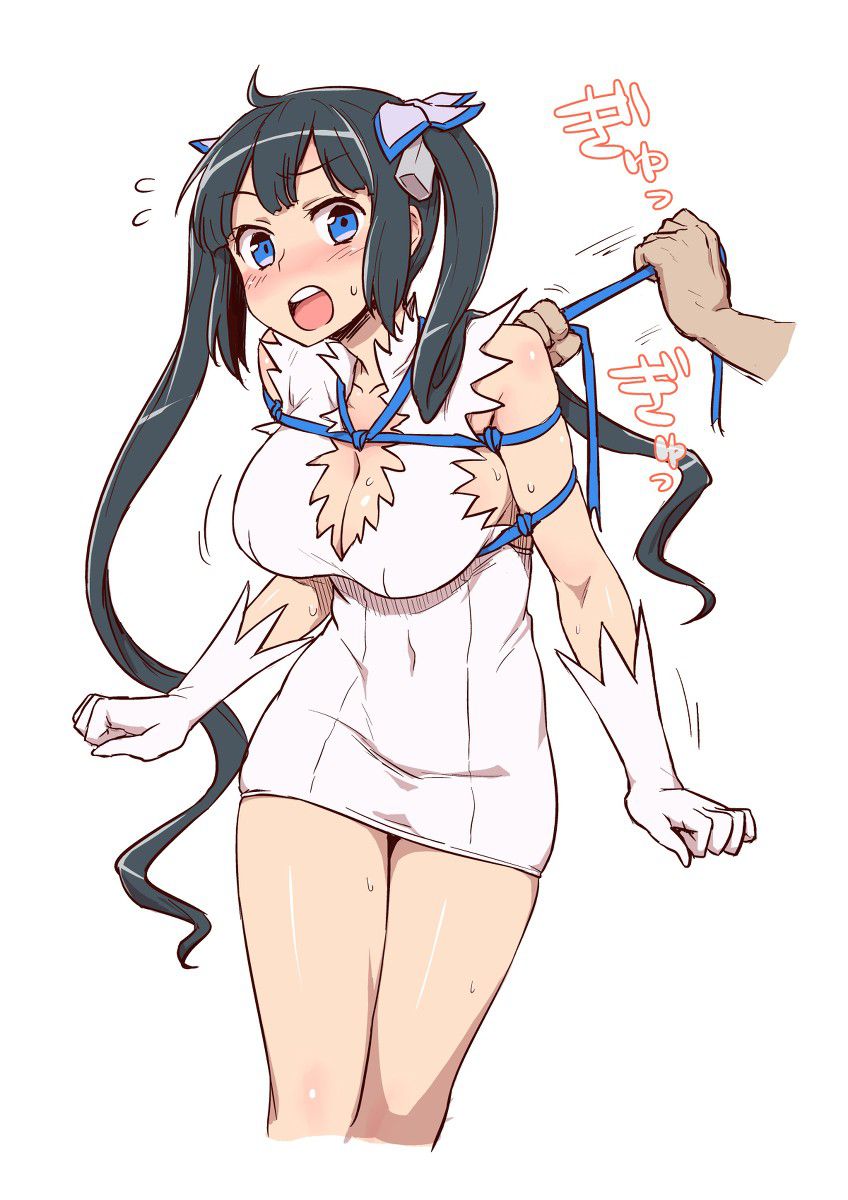 [Secondary] Is it wrong to seek encounters in dungeons (Danmachi) boob god, erotic image summary of Hestia! No.03 [20 sheets] 8