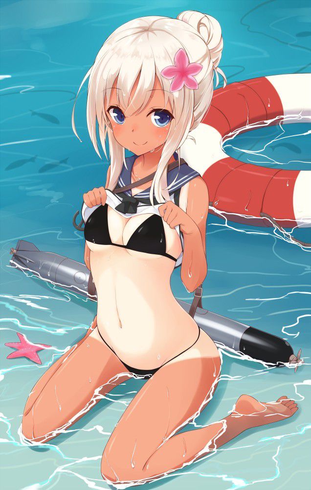 [Secondary] Suku water tanning daughter of ship this (fleet collection), Loriero image summary of Lo-chan Kotoro 500! No.02[17 sheets] 16