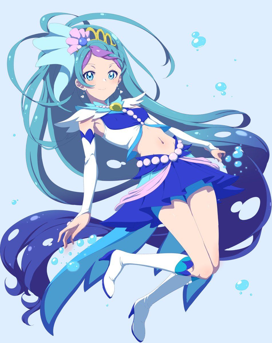 【Secondary】 Go! Princess Precure's young lady, Cure Mermaid and Sea Wisteria Mami's erotic image summary! No.01 [19 sheets] 10