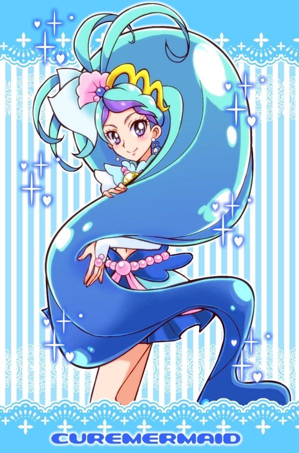 【Secondary】 Go! Princess Precure's young lady, Cure Mermaid and Sea Wisteria Mami's erotic image summary! No.01 [19 sheets] 16