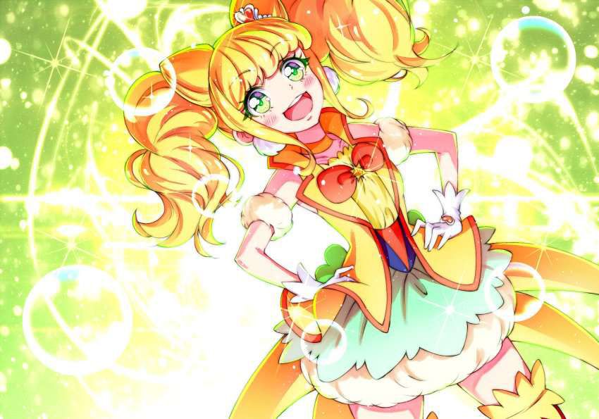 I want to make a single shot with precure images 17