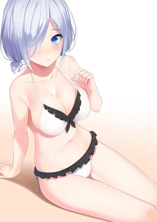 【Secondary erotic】Erotic image of a naughty girl with silver hair and a body is here 19