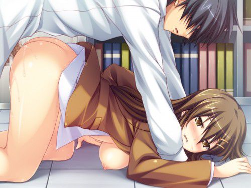 Erotic anime summary Erotic image of a girl who will be thrust to the back in the back [secondary erotic] 15