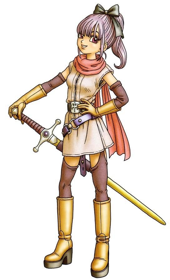 [With image] female character decision wwww which can be the 1st Echietico in Dragon Quest 2