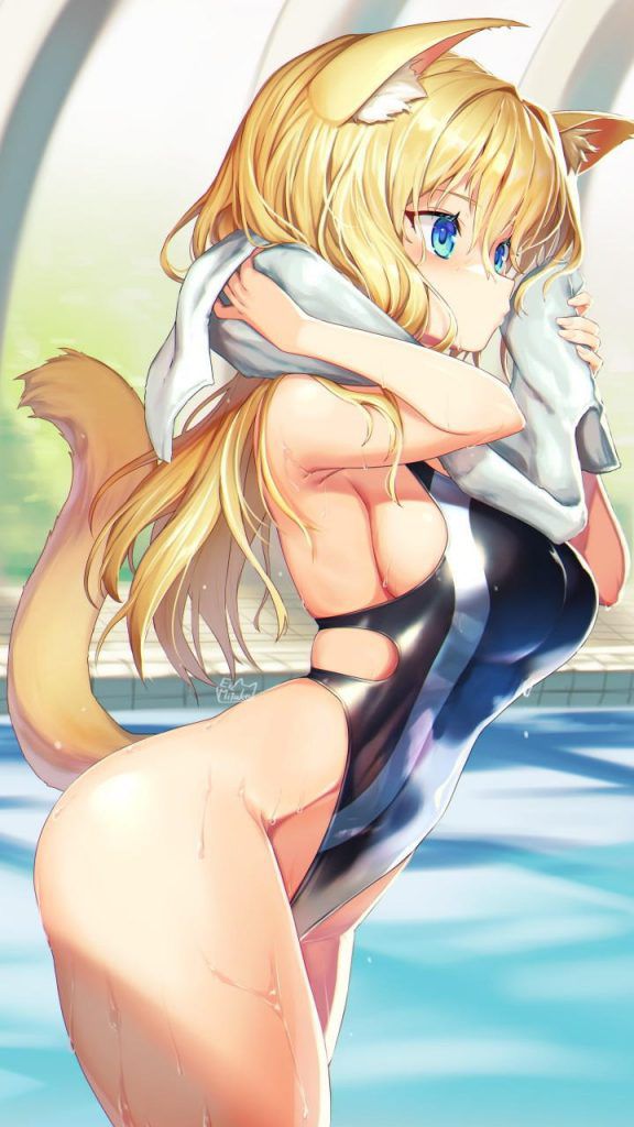 【Secondary】Horny image of cute girl in swimming swimsuit 8