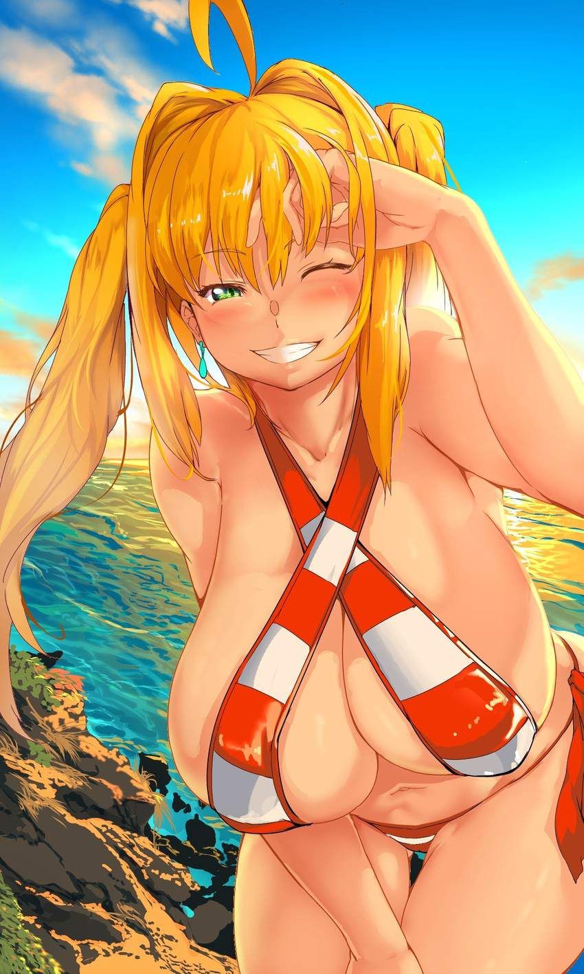 Fate Grand Order: Nero Claudius's cool and cute secondary erotic images 15