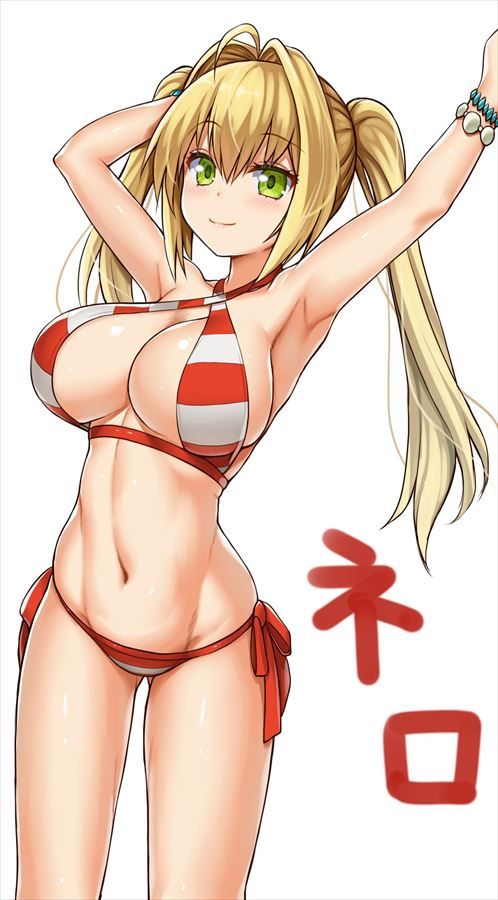 Fate Grand Order: Nero Claudius's cool and cute secondary erotic images 4