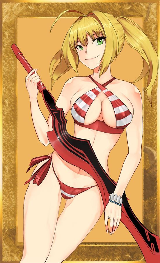 Fate Grand Order: Nero Claudius's cool and cute secondary erotic images 6