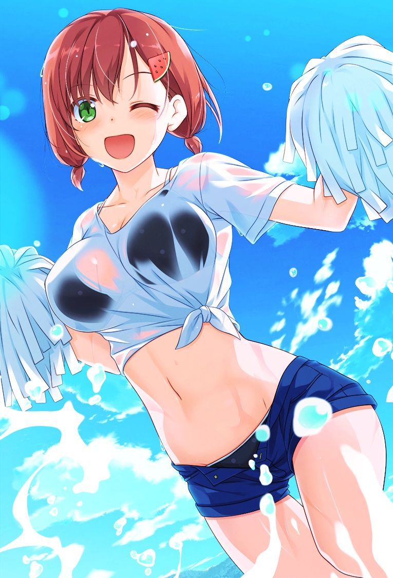 [Secondary erotic] erotic image of wet girls who are drenched and and underwear are transparent [30 pieces] 1