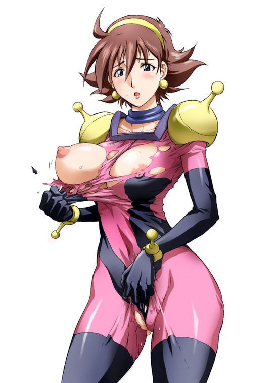 Erotic image assing of mobile martial arts G Gundam 14