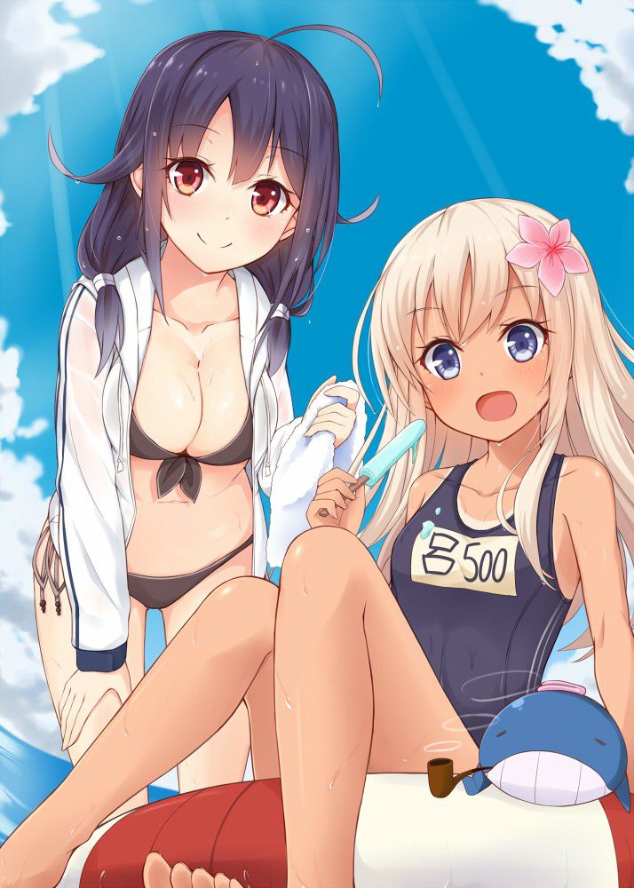 [Secondary] Suku water tanning daughter of ship this (fleet collection), Loriero image summary of Lo-chan Kotoro 500! No.06 [19 sheets] 16