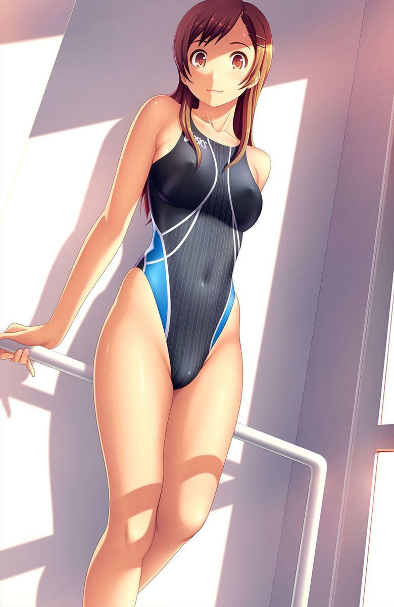 Beautiful girl image of swimming swimsuit that a body line comes out just by wearing Part 2 25
