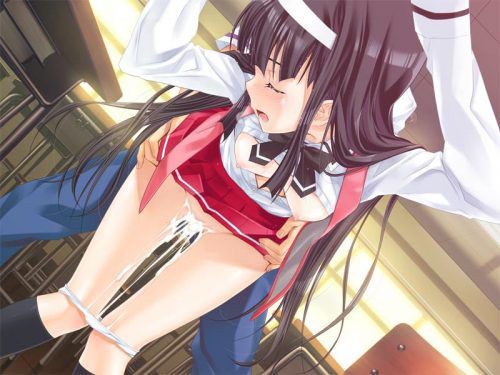 Erotic anime summary Erotic image of a beautiful girl who is poked at standing back [60 sheets] 8