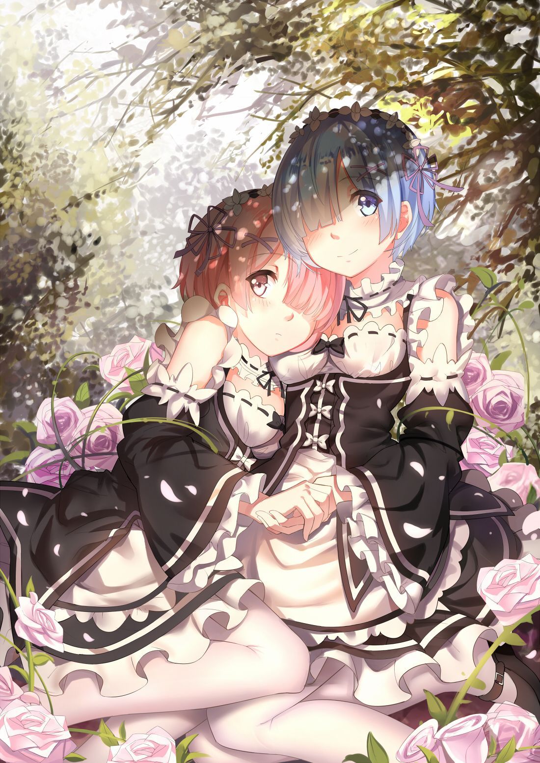 【Secondary】 Re: Erotic image summary of Rem &amp; Ram, twin maids of other world life starting from zero! No.04 [22 sheets] 12