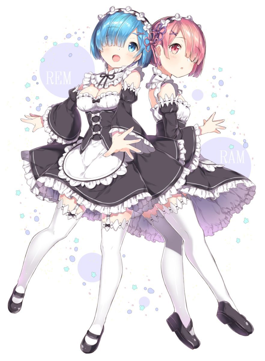 【Secondary】 Re: Erotic image summary of Rem &amp; Ram, twin maids of other world life starting from zero! No.04 [22 sheets] 18