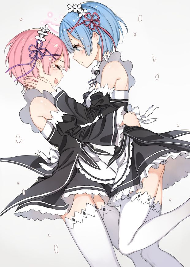 【Secondary】 Re: Erotic image summary of Rem &amp; Ram, twin maids of other world life starting from zero! No.04 [22 sheets] 4