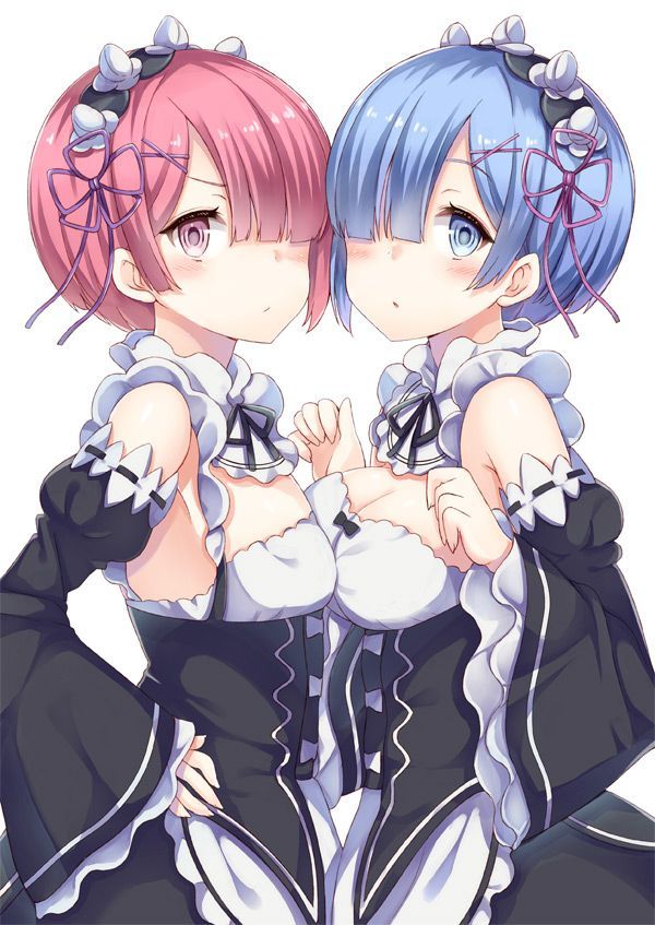 【Secondary】 Re: Erotic image summary of Rem &amp; Ram, twin maids of other world life starting from zero! No.04 [22 sheets] 6