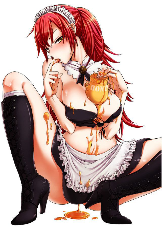 Erotic image of a maid who wants to do H mischief 11